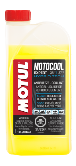 Motul Motocool Expert Coolant (-37°C) - 1L image 1