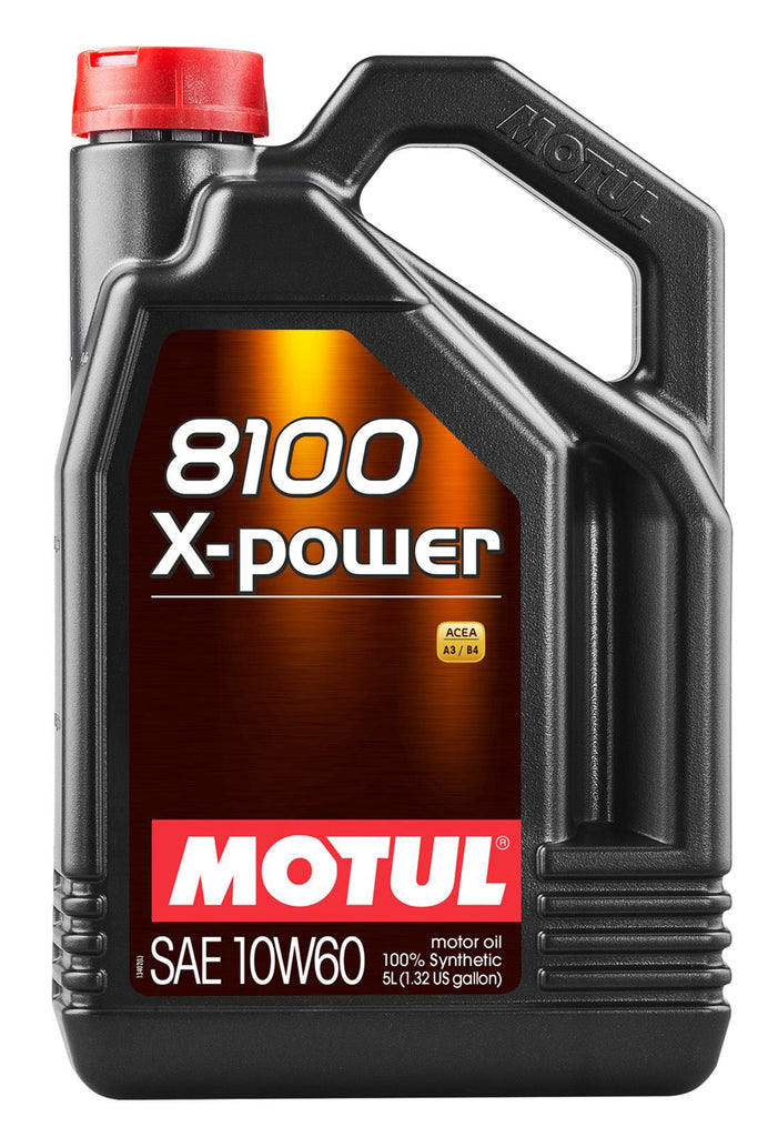 Motul 8100 10W60 X-Power Synthetic Engine Oil - ACEA A3/B4 image 3