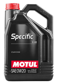 Motul OEM Synthetic Engine Oil ACEA A1/B1 Specific 5122 - 0W20 image 2 