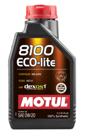 Motul Synthetic Engine Oil 8100 ECO-LITE 0W20 image 1