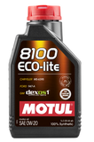 Motul Synthetic Engine Oil 8100 ECO-LITE 0W20