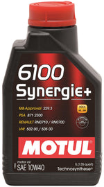 Motul Technosynthese Engine Oil 6100 SYNERGIE+ 10W40 image 1