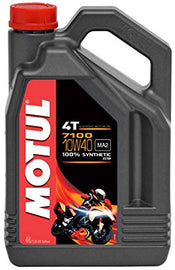 Motul 7100 4-Stroke 10W40 4T Full Synthetic Motorcycle Engine Oil image 2