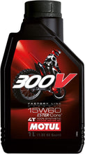 Load image into Gallery viewer, Motul 300V Factory Line Off Road Racing - 15W60