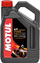 Motul 7100 4-Stroke 5W40 4T Full Synthetic Motorcycle Engine Oil image 2
