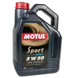 Motul Sport 5W50 API SM/CF Synthetic Engine Oil image 2