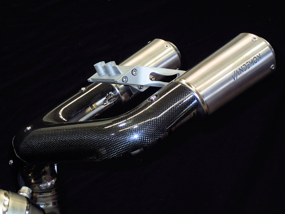 Vandemon Full Titanium High Mount Exhaust System For 2020-24 Ducati V2 Panigale & Streetfighter 9