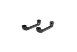 Gilles Tooling Black Passenger Peg cover plates for 2020+ BMW S1000RR, M1000RR, S1000R