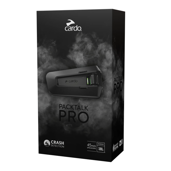 Cardo Packtalk Pro Bluetooth Motorcycle Headset