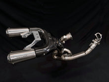गैलरी व्यूवर में इमेज लोड करें, Vandemon Titanium High Mount Exhaust System For 2013-15 Ducati Panigale 899 &amp; 2016-19 Ducati Panigale 959