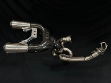 गैलरी व्यूवर में इमेज लोड करें, Vandemon Titanium High Mount Exhaust System For 2013-15 Ducati Panigale 899 &amp; 2016-19 Ducati Panigale 959