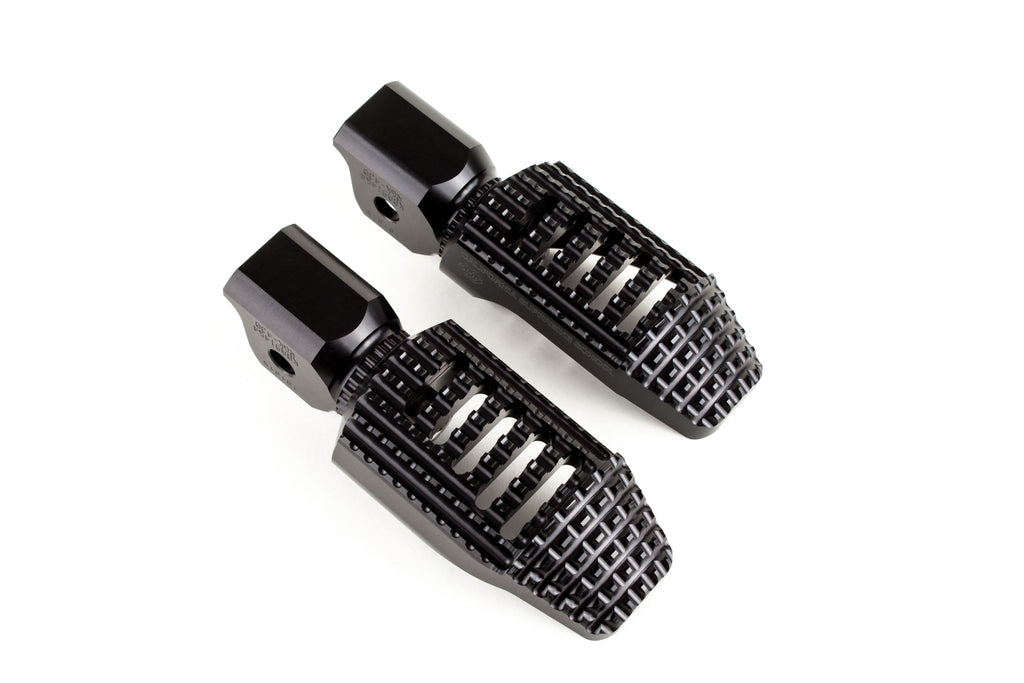 Gilles Tooling - Black California Footpegs Set for BMW S1000R, S1000RR, R9T Racer image 1