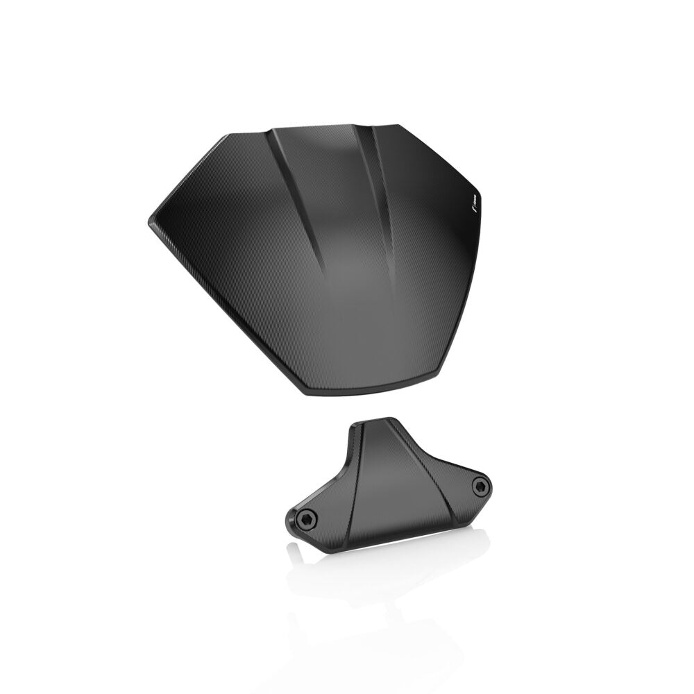 Rizoma Aluminum Headlight Fairing kit for 2023+ Ducati Diavel V4, V4 RS, Bentley img black 