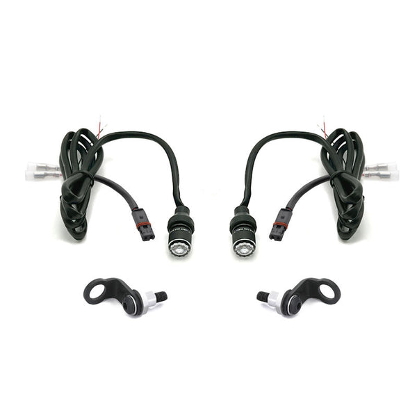 Rizoma Micro Light Unit Turn Signal Kit compatible with Stealth Mirrors for 2020+ S1000RR M1000RR