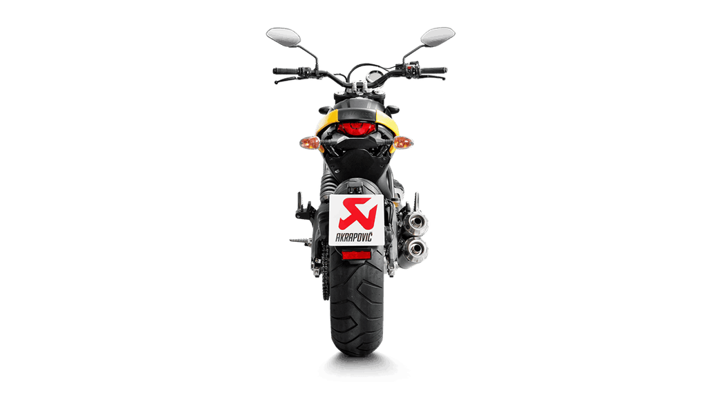 Akrapovic GP Slip-On Exhaust for Ducati Scrambler / Monster 797 / 797+