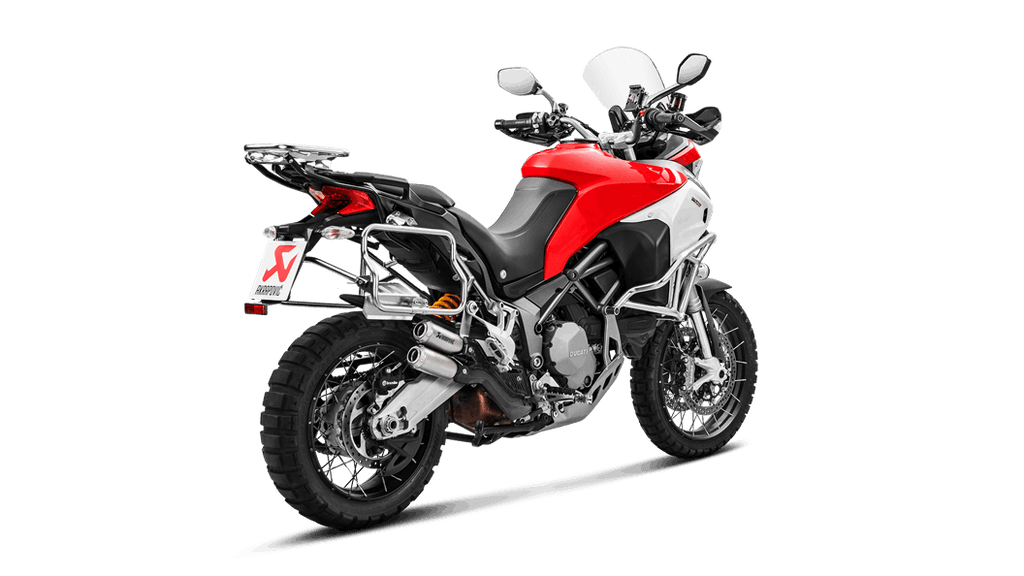 Akrapovic GP Slip-On Exhaust for 2017-2021 Ducati Multistrada 950 / 1200 Enduro