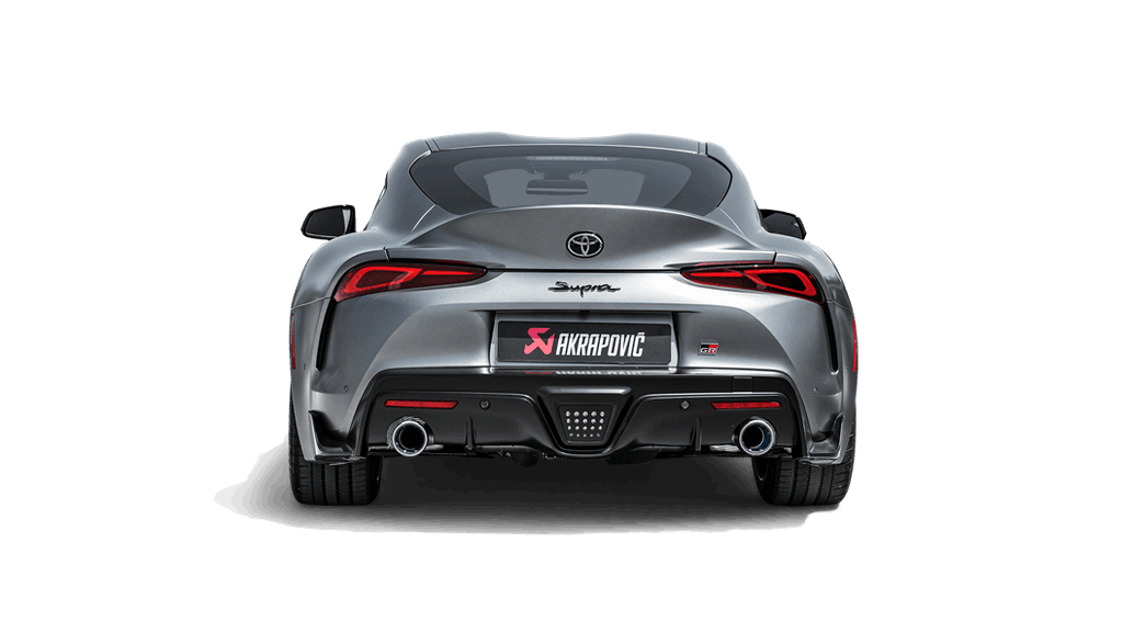 Akrapovic Slip-On Line (Titanium) for 2019-21 Toyota Supra (A90)
