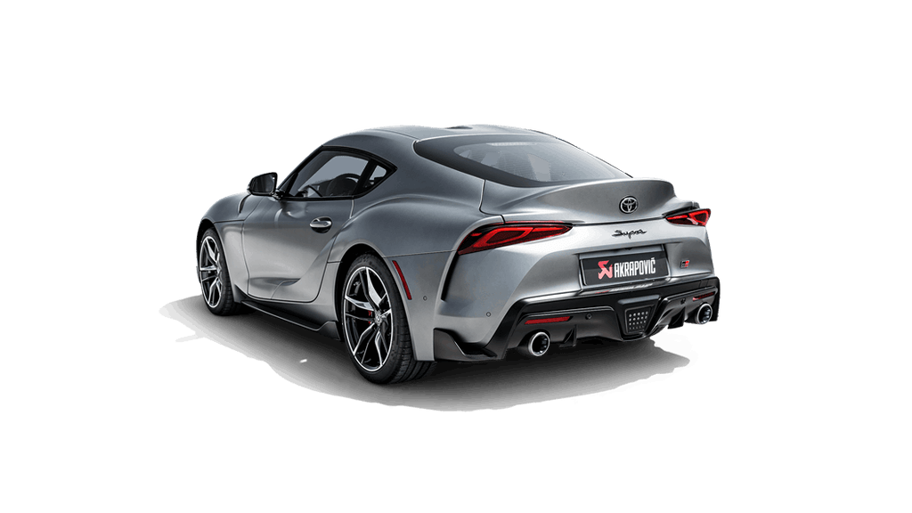 Akrapovic Slip-On Line (Titanium) for 2019-21 Toyota Supra (A90)