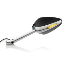 Laden Sie das Bild in den Galerie-Viewer, Rizoma Veloce L Sport Mirrors with integrated turn signal for motorcycle img 7