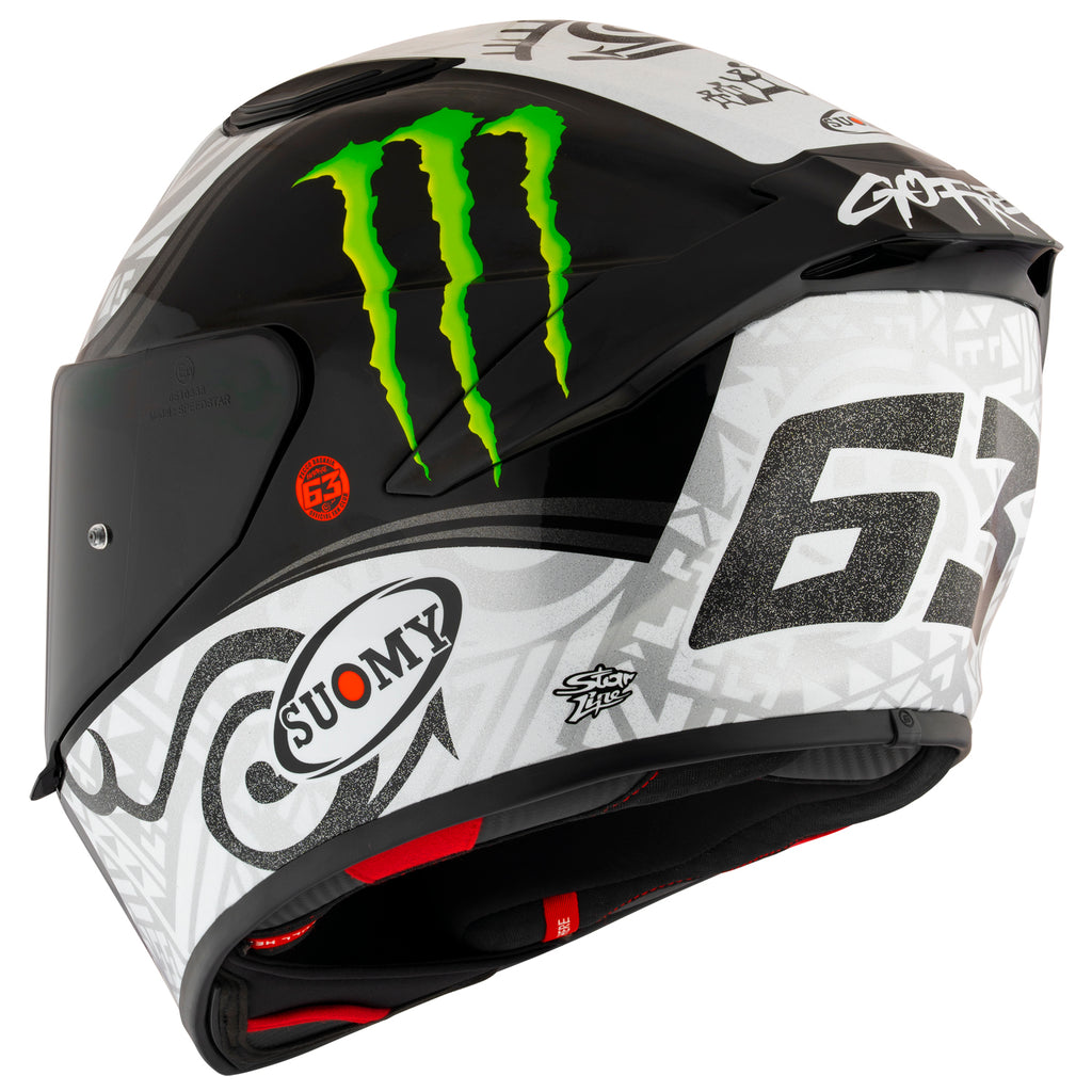 Suomy TRACK-1 Bagnaia Monster Winter Test Helmet img1