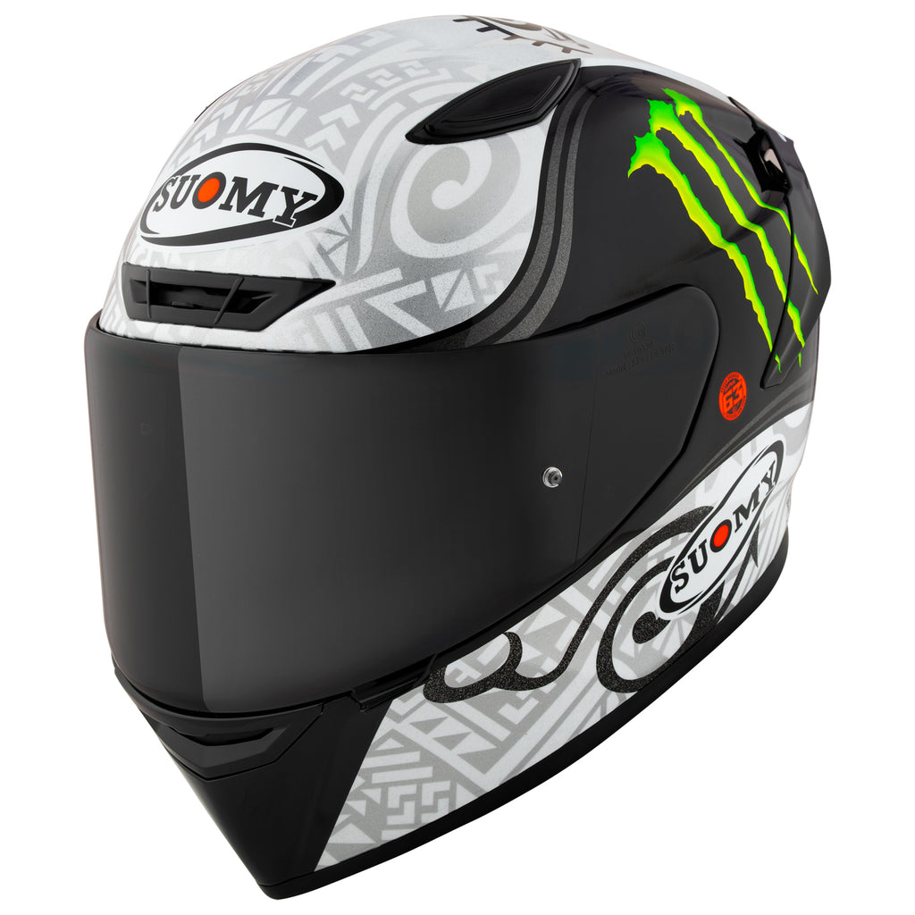 Suomy TRACK-1 Bagnaia Monster Winter Test Helmet img left
