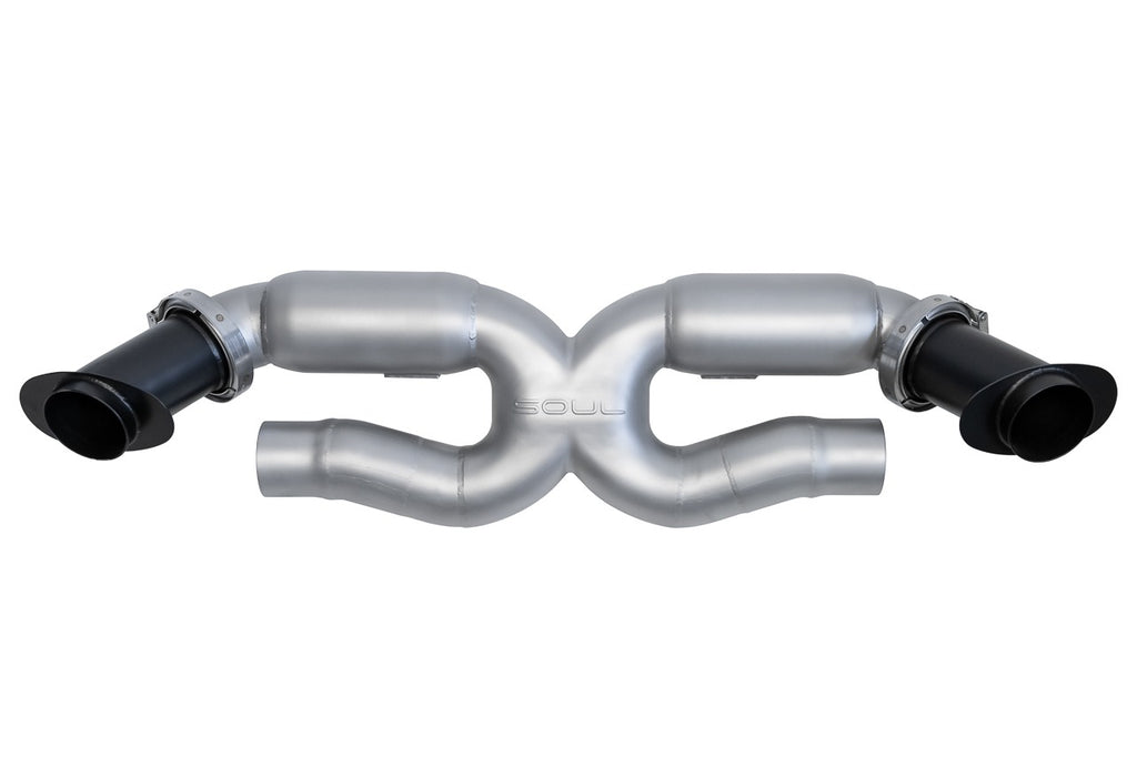 SOUL Performance X-Pipe for 2020-23 Porsche 911 (992.1) exhaust system img