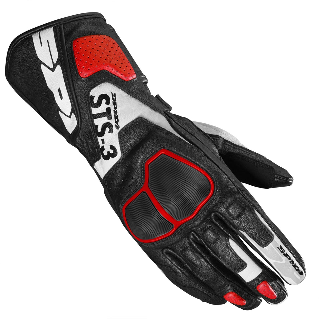 Spidi STS-3 XPD Motorcycle Riding Leather Gloves