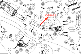 Akrapovic Collector Linkage Pipe for 2020+ BMW S1000RR / M1000RR image 1