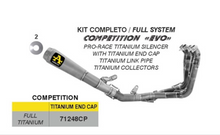 Load image into Gallery viewer, Arrow Racing Competition &quot;EVO&quot; Full System With Pro-Race Silencer for 2025+ Honda CBR1000RR-R Fireblade