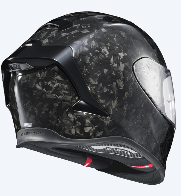 Scorpion Exo-R1 Air Full Face Helmet in Carbon Onyx Gloss