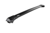 Thule AeroBlade Edge Load Bar for Raised Rails (Single Bar) - Black
