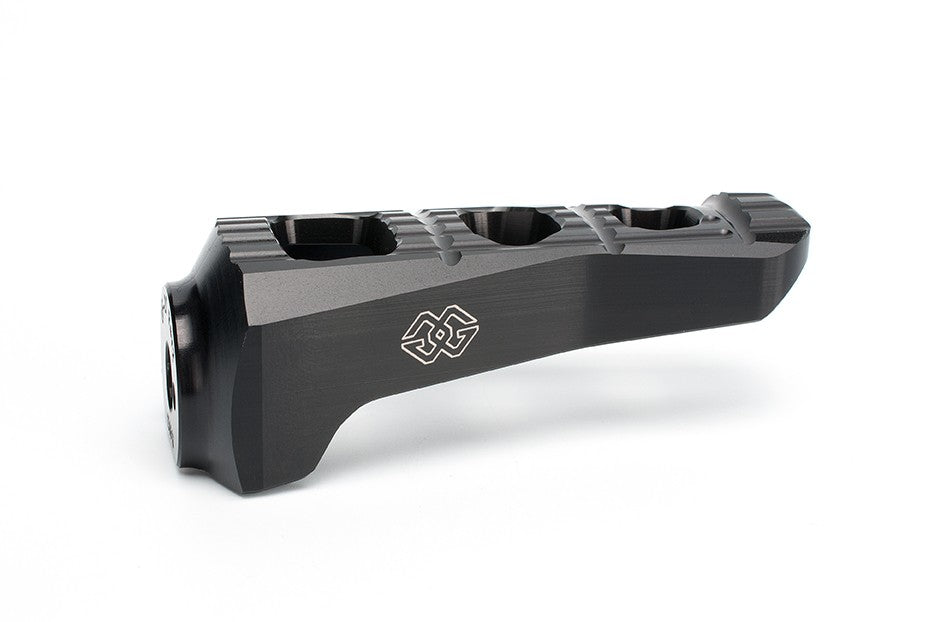 Gilles Tooling - Black Touring Pillion Footpegs Set for BMW S1000R, M1000R, S1000RR, R9T