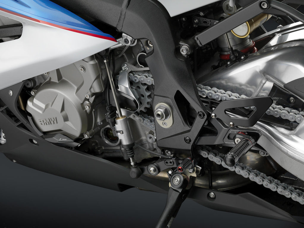 Rizoma "Sport R" rearset kit for BMW S1000RR / S1000R