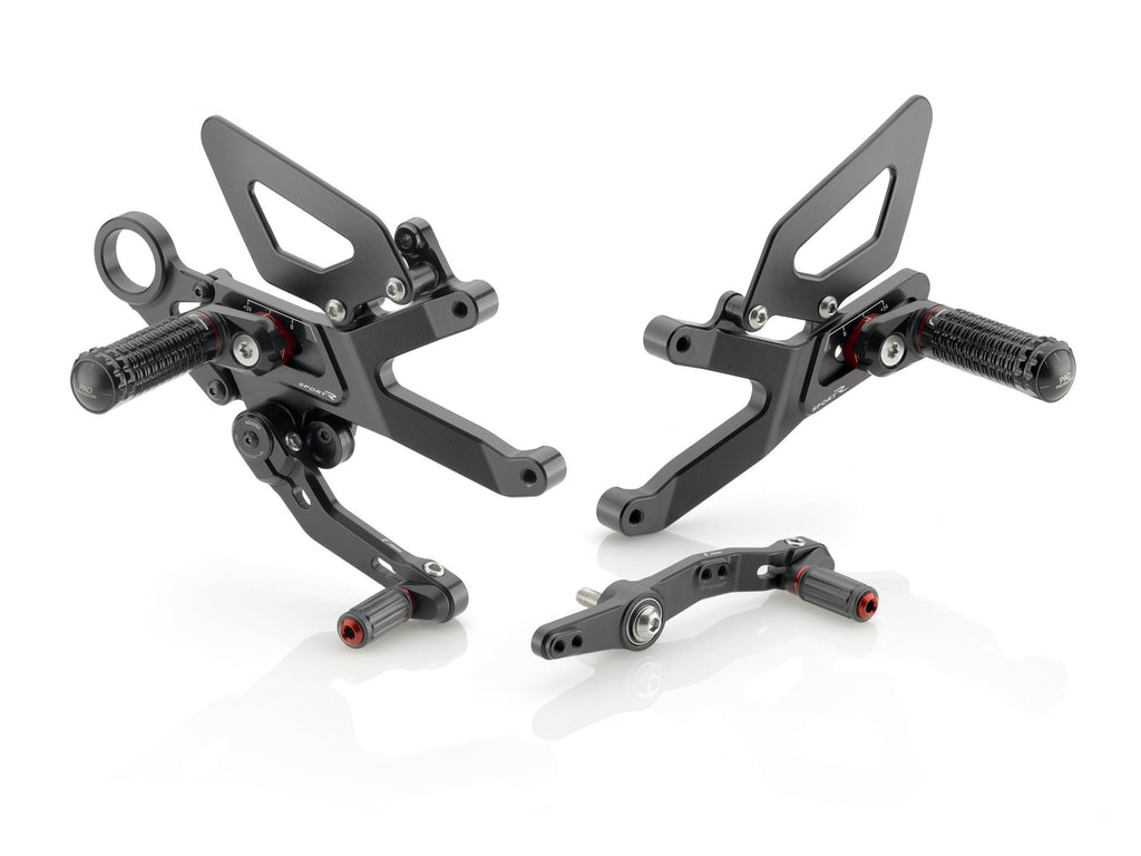 Rizoma "Sport R" rearset kit for BMW S1000RR / S1000R