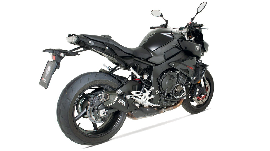 Remus Hypercone Black Slip On w/Heat Shield for 2016+ Yamaha MT-10 Euro 4