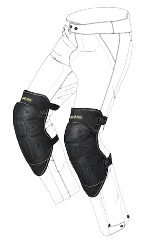 Spidi K-Net Knee Protector