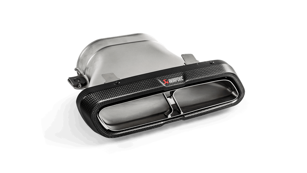 Akrapovic Evolution Tail Pipe Set (Matte Carbon) for 2017-21 Mercedes Benz E63/ Estate (W213/ S213)