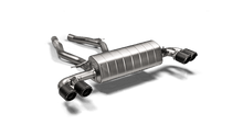 Laden Sie das Bild in den Galerie-Viewer, Akrapovic Slip-On Line (Titanium) w/Carbon Fiber Tips for 2019-2024 BMW Z4 M40i