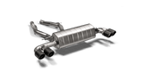Akrapovic Slip-On Line (Titanium) w/Carbon Fiber Tips for 2019-2024 BMW Z4 M40i