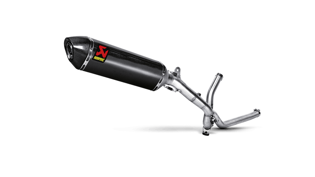 Akrapovic Slip-On Exhaust for 2004-2016 Suzuki V-Strom 650