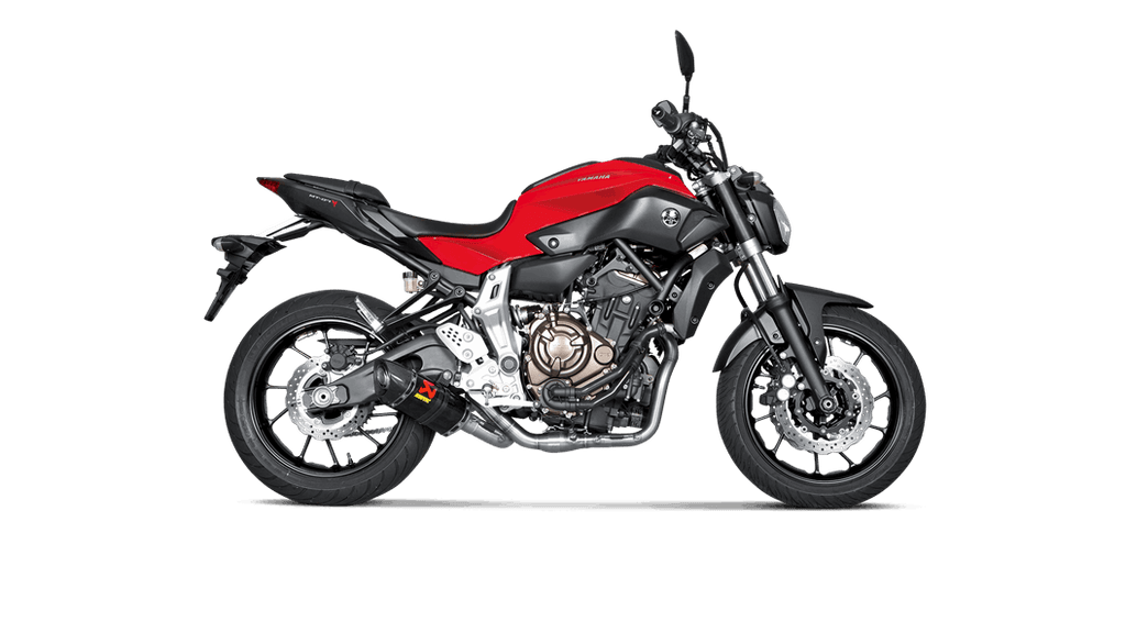 Akrapovic Racing Exhaust System for 2015-2021 Yamaha FZ-07 / MT-07 image 2