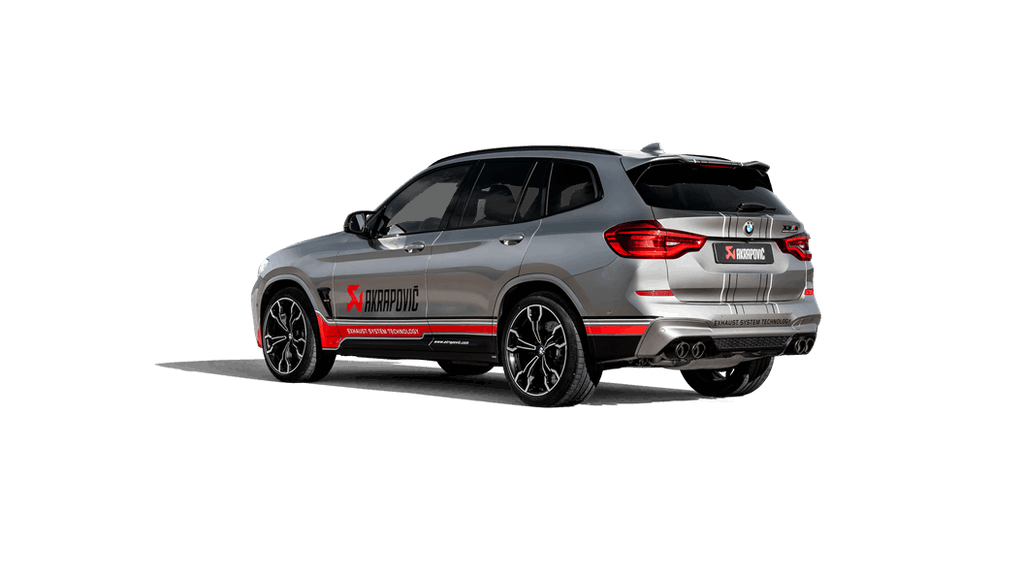 Akrapovic Slip-On Line (Titanium) for 2019-2024 BMW X3 M/X4 M w/OPF/GPF