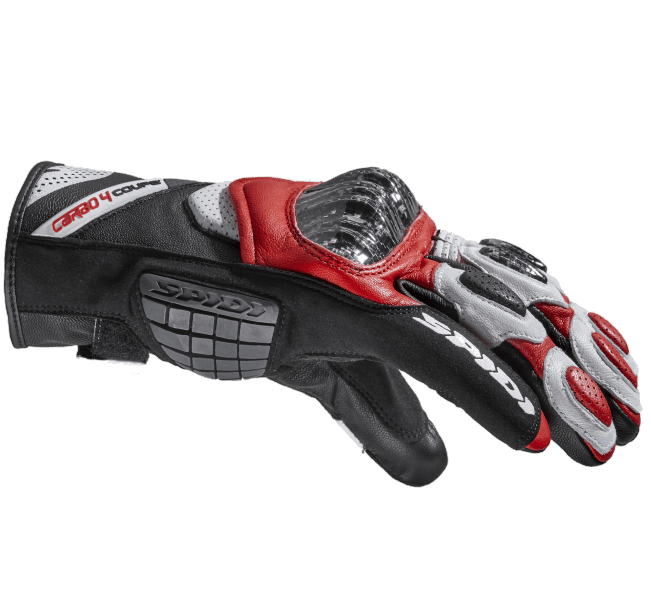 Spidi CARBO 4 Coupe' Motorcycle Riding Leather Gloves