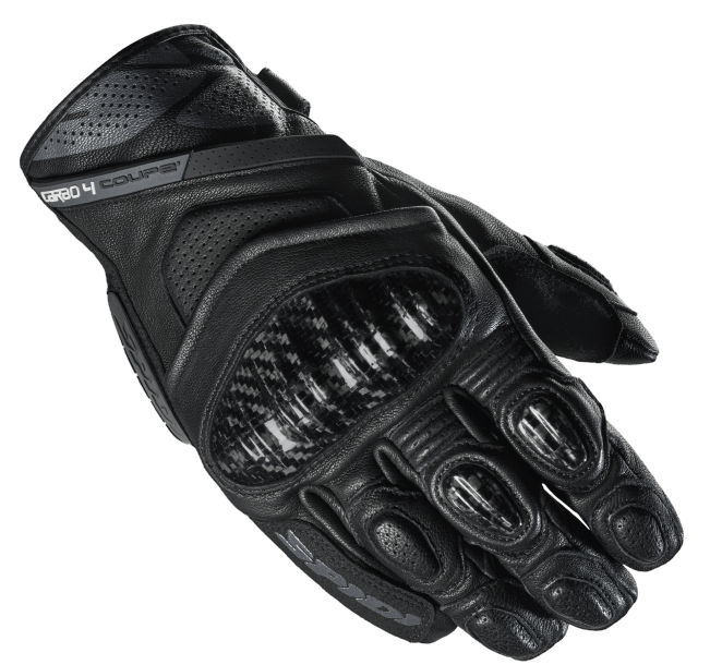 Spidi CARBO 4 Coupe' Motorcycle Riding Leather Gloves