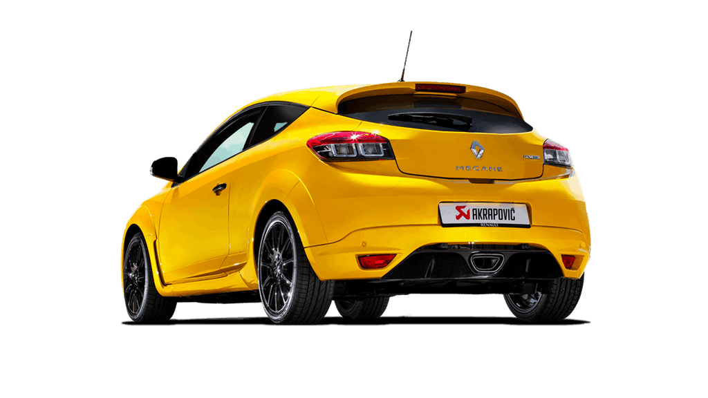 Akrapovic 10-16 Renault Megane Coupe RS Evolution Line Cat Back (Titanium) w/ Carbon Tips
