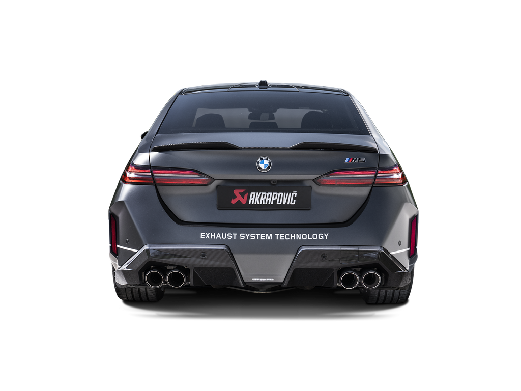 Akrapovic High Gloss Rear Carbon Fiber Diffuser for 2024+ BMW M5 (G90, G99) img4