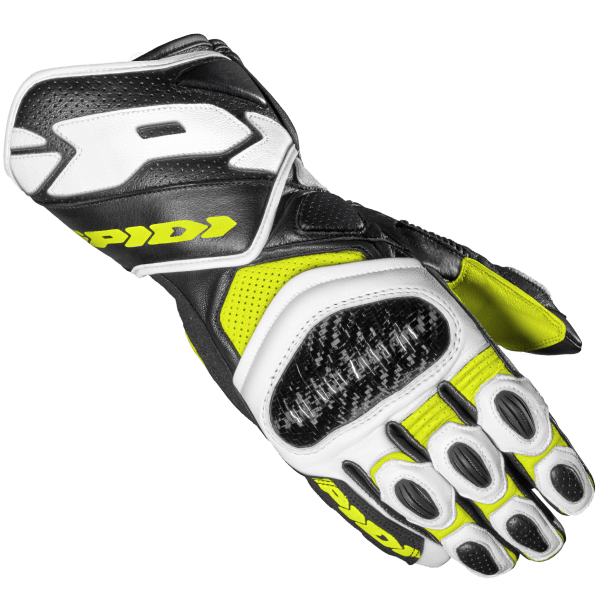 Spidi CARBO 7 Motorcycle Riding Leather Gloves