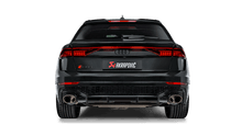 Cargar imagen en el visor de la galería, Akrapovic Evolution Line Cat Back (Titanium) w/Carbon Fiber/Titanium Tips for 2020+ Audi RS Q8 (4M)