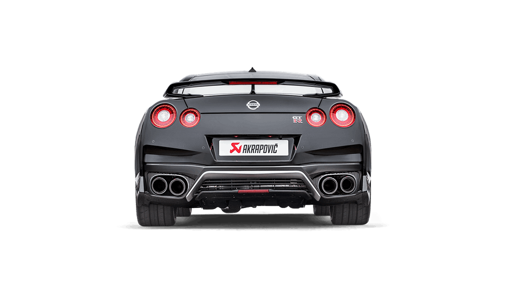Akrapovic Evolution Race Line w/o Cat w/ Carbon Tips for 2008-20 Nissan GTR