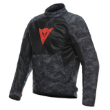 Dainese Ignite Air Tex Jacket Camo-Gray/Black/Fluorescent-Red Size - 56